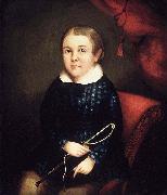 unknow artist Portrait of a Child of the Harmon Family oil painting reproduction